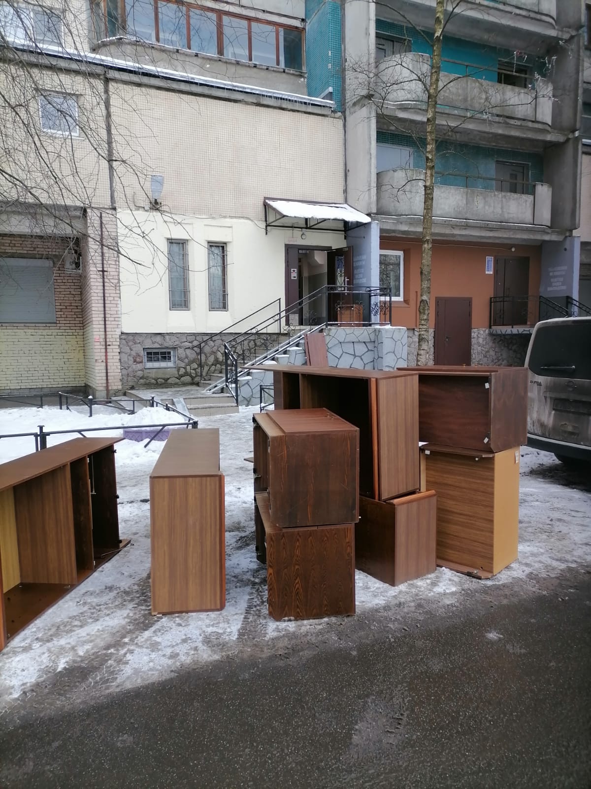 Вывоз старой мебели СПб Кировский район Ленинский 120
